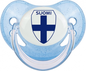 Selección de fútbol de Finlandia Sucete Physiological Blue lentejuelas
