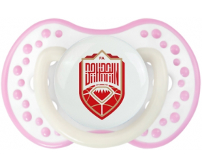 La selección de fútbol de Bahréin Tetine lovi dynamic blanco rosa fosforescente