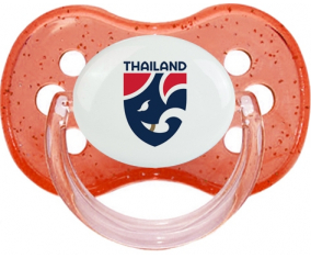 Selección de fútbol de Tailandia Sucete Cherry Red con lentejuelas