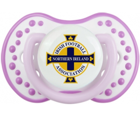 La selección de fútbol de Irlanda del Norte Tetine lovi dynamic clásico blanc-mauve