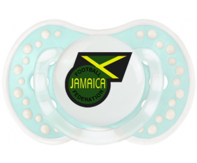 La selección de fútbol de Jamaica Lollipop lovi dynamic clásico retro-turquesa-laguna