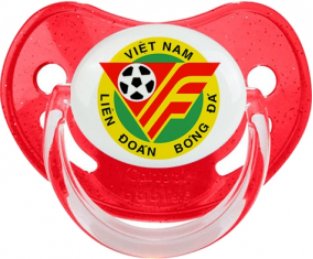 Selección de fútbol de Vietnam Red Physiological Lollipop con lentejuelas