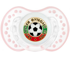 La selección búlgara de fútbol Tetine lovi dynamic clásico retro-blanco-rosa-tierno