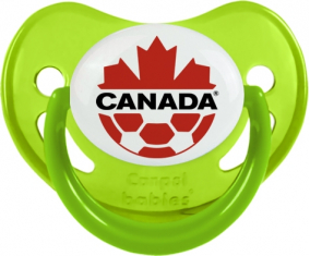 Selección de fútbol de Canadá Sucette Fisiológica Fosforescente Verde
