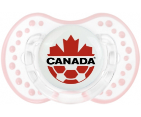 La selección canadiense de fútbol Lollipop lovi dynamic clásico retro-blanco-rosa-tierno