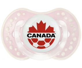 La selección canadiense de fútbol Lollipop lovi dynamic clásico retro-rosa-tierno