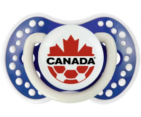 La selección canadiense de fútbol Sucette lovi dynamic fosforescente azulgrana