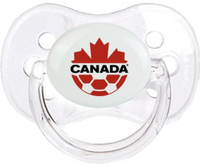 Selección de Fútbol de Canadá Tetine Cherry Transparent Classic