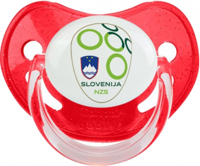 Selección eslovena de fútbol Rojo Lentejuelas Tetina Fisiológica