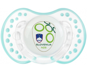 La selección eslovena de fútbol Sucete lovi dynamic clásico retro-blanco-laguna