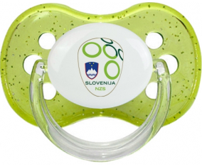 Selección de fútbol de Eslovenia Sucete Cherry Green con lentejuelas