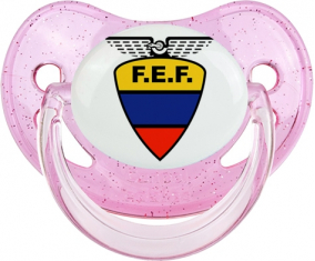 Selección ecuatoriana de fútbol Physiological Tetine Glitter Rose
