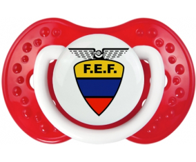 La selección ecuatoriana de fútbol Sucete lovi dynamic clásico rojiblanco