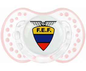 La selección ecuatoriana de fútbol Sucete lovi dynamic clásico retro-blanco-rosa-tierno