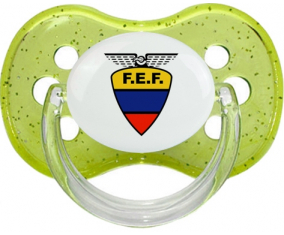 Selección de fútbol de Ecuador Sucete Cherry Green con lentejuelas