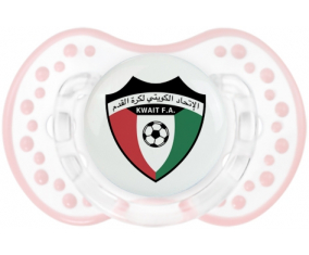 La selección de fútbol de Kuwait Lollipop lovi dynamic clásico retro-blanco-rosa-tierno