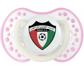 La selección de fútbol de Kuwait, Sucette lovi dynamic fosforescente de color blanco-rosa