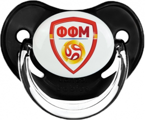 Selección de fútbol de Macedonia del Norte Classic Black Physiological Lollipop