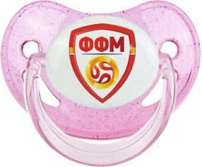 Selección de fútbol de Macedonia del Norte Physiological lollipop Rose lentejuelas
