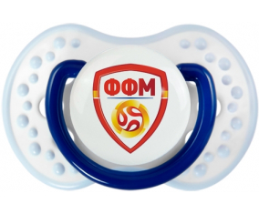 La selección de fútbol de Macedonia del Norte Lollipop lovi dynamic clásico azul marino-blanco-azul