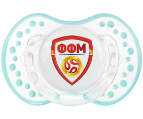 La selección de fútbol de Macedonia del Norte Lollipop lovi dynamic clásico retro-blanco-laguna