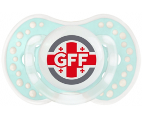 La selección de fútbol de Georgia Lollipop lovi dynamic clásico retro-turquesa-laguna