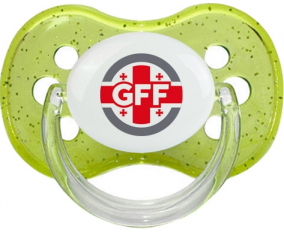 Selección de fútbol de Georgia Tetine Cherry Green con lentejuelas