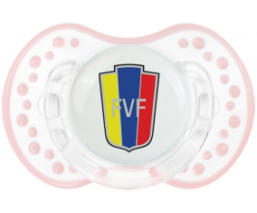 La selección venezolana de fútbol Tetine lovi dynamic clásico retro-blanco-rosa-tierno