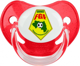 Selección de fútbol de Guinea Red Physiological Lollipop con lentejuelas
