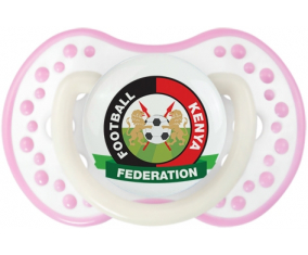 La selección keniana de fútbol Sucete lovi dynamic fosforescente de color blanco-rosa