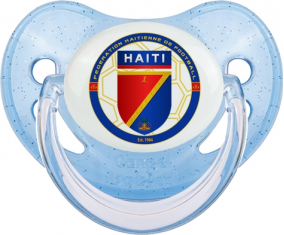 Selección de fútbol de Haití Sucete Physiological Blue con lentejuelas