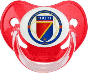 Selección de fútbol de Haití Sucete Lentejuelas Rojas Fisiológicas
