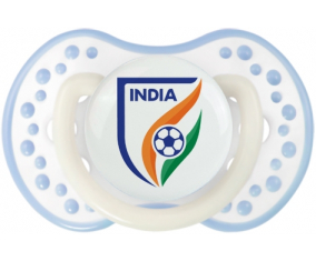 Selección india de fútbol Sucette lovi dynamic Blanc-cyan Classic