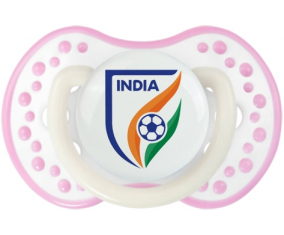 La selección india de fútbol Sucette lovi dynamic fosforescente blanco-rosa