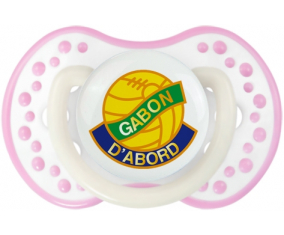 La selección de fútbol de Gabón sucete lovi dynamic fosforescente blanco-rosa