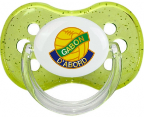 Selección de fútbol de Gabón Sucete Cherry Green con lentejuelas