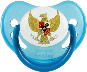 Sucette fisiológica de la selección indonesia de fútbol fosforescente azul
