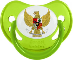 Sucette fisiológica de la selección indonesia de fútbol fosforescente verde