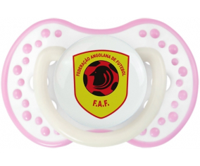 La selección de fútbol de Angola Sucete lovi dynamic fosforescente de color blanco-rosa