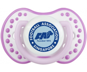 La selección de fútbol de Singapur Tetine lovi dynamic clásico blanc-mauve