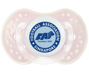 La selección de fútbol de Singapur Tetine lovi dynamic clásico retro-rosa-tierno