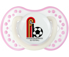 La selección de fútbol de Benin, Sucette lovi dynamic fosforescente de color blanco-rosa