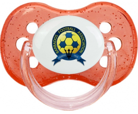 Selección de fútbol de Barbados Sucete Cherry Red con lentejuelas