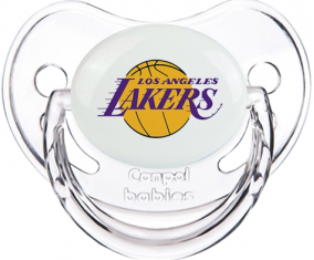 Los Angeles Lakers chupan clásico fisiológico transparente