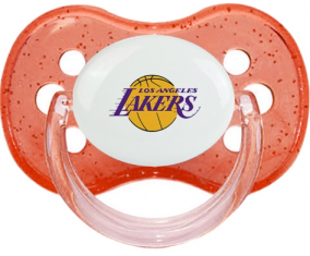 Lollipop cereza roja de lentejuelas de Los Angeles Lakers