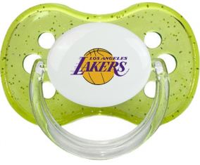 Lollipop de lentejuelas de cereza verde de Los Angeles Lakers