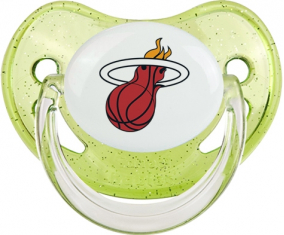 Miami Heat Lentejuelas Verde Pirología Lollipop