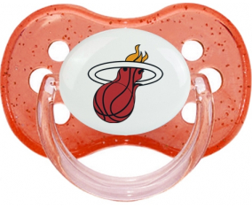Miami Heat Lentejuelas Rojo Cereza Lollipop
