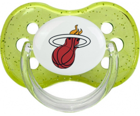 Miami Heat Cherry Lentejuelas Verde Lollipop
