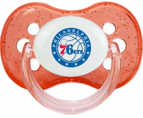 Philadelphia 76ers Lentejuelas Tetina Roja